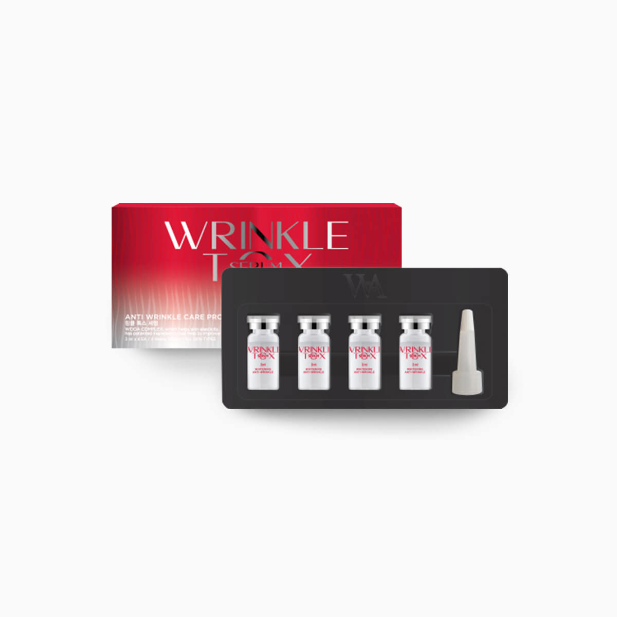 WOOA Wrinkle Tox Serum 3ml x 4 1box